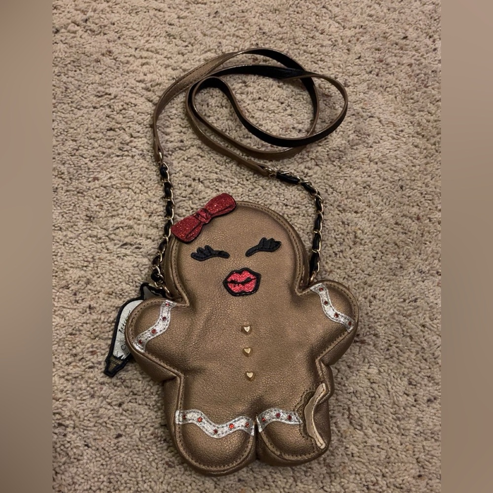 Gingerbread Man Crossbody Bag